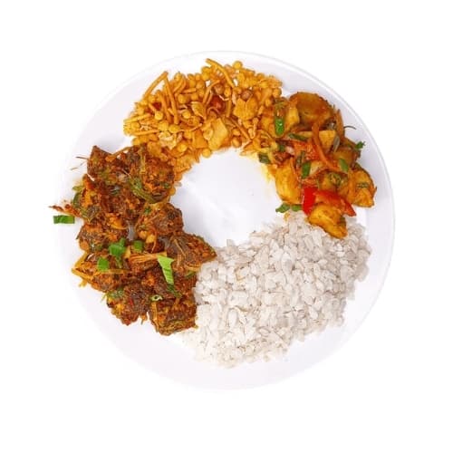 Buff Sekuwa Khaja Set