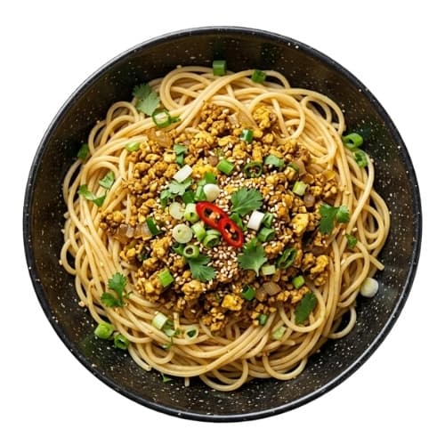 Egg Keema Noodle
